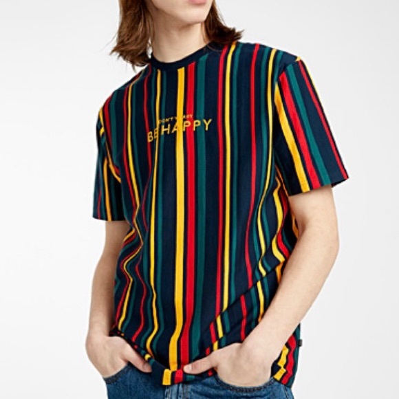 Simons Other - Djab Vertical stripe boxy T-shirt